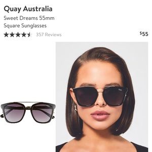 Quay Sweet Dreams Black Sunglasses